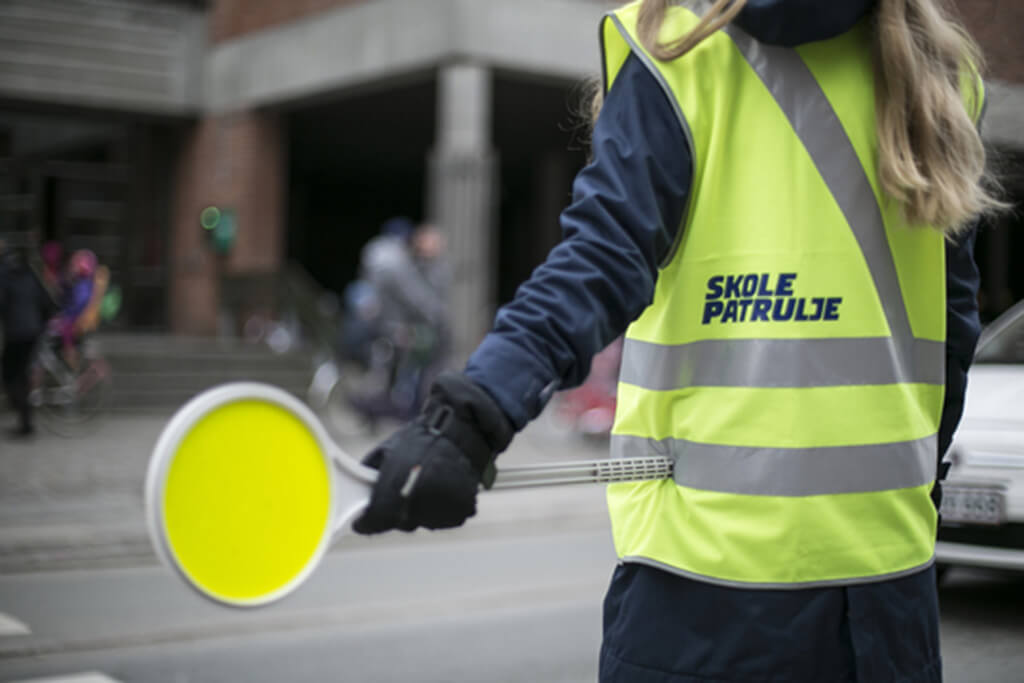 Nudging i trafikken. Skole